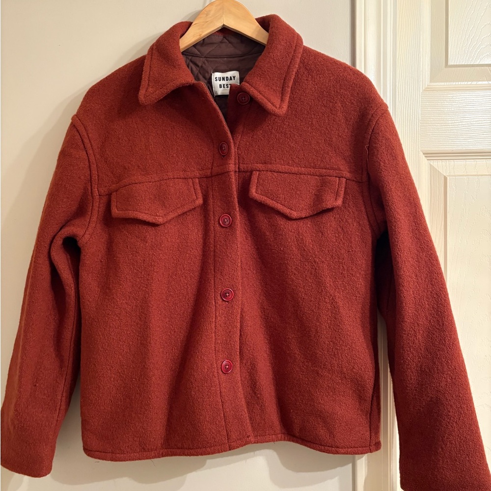 Aritzia Sunday Best Gabby jacket in wool size S